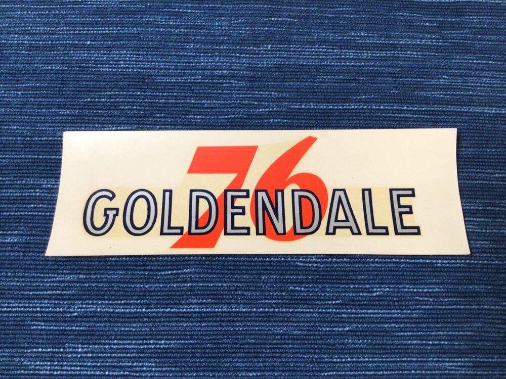 VTG Union 76 Oil Goldendale Washington Gas Station Water Decal Travel Souvenir